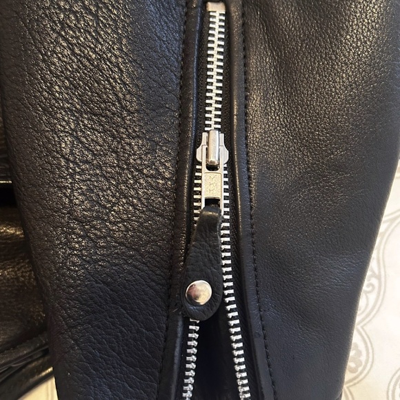 Wilsons Leather Motorcycle Jacket Vintage Insulated Large EUC - Picture 8 of 14